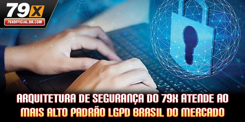 Arquitetura de segurança do 79X atende ao mais alto padrão LGPD Brasil do mercado